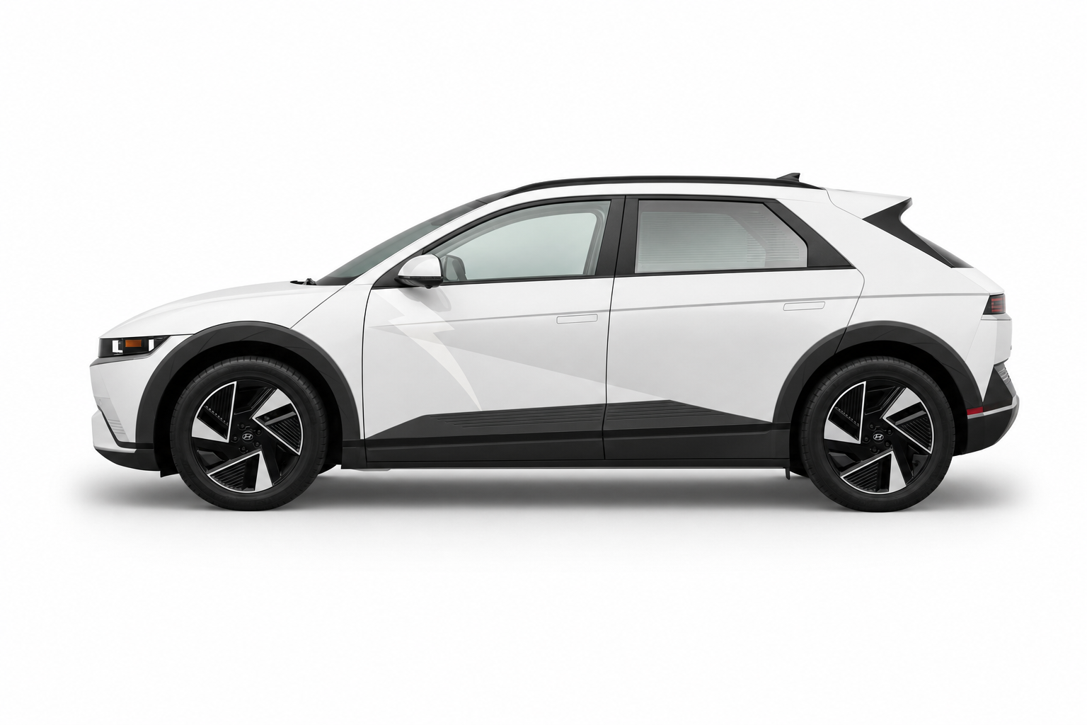 White Hyundai IONIQ 5 fleet vehicle